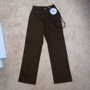 Brown Glenda Pants from Princess Polly!